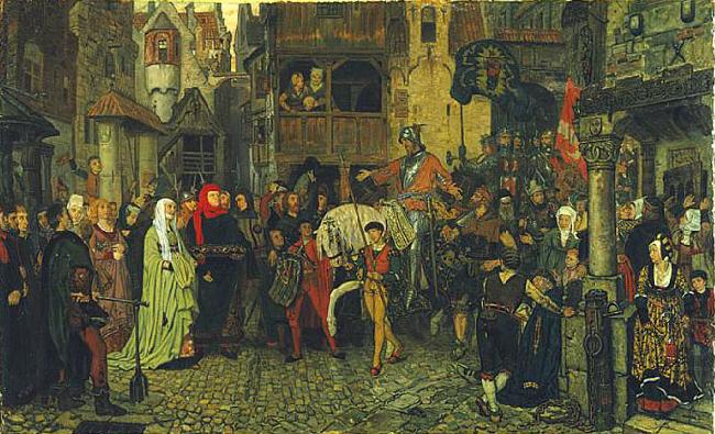 georg von rosen The Entry of Sten Sture the Elder into Stockholm china oil painting image